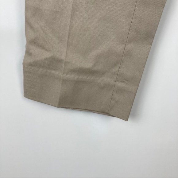 NWT Banana Republic Khaki Hampton Pants Sz 4P - Picture 2 of 10